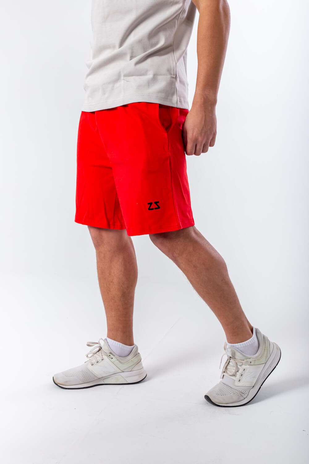 Plain Short red2 1