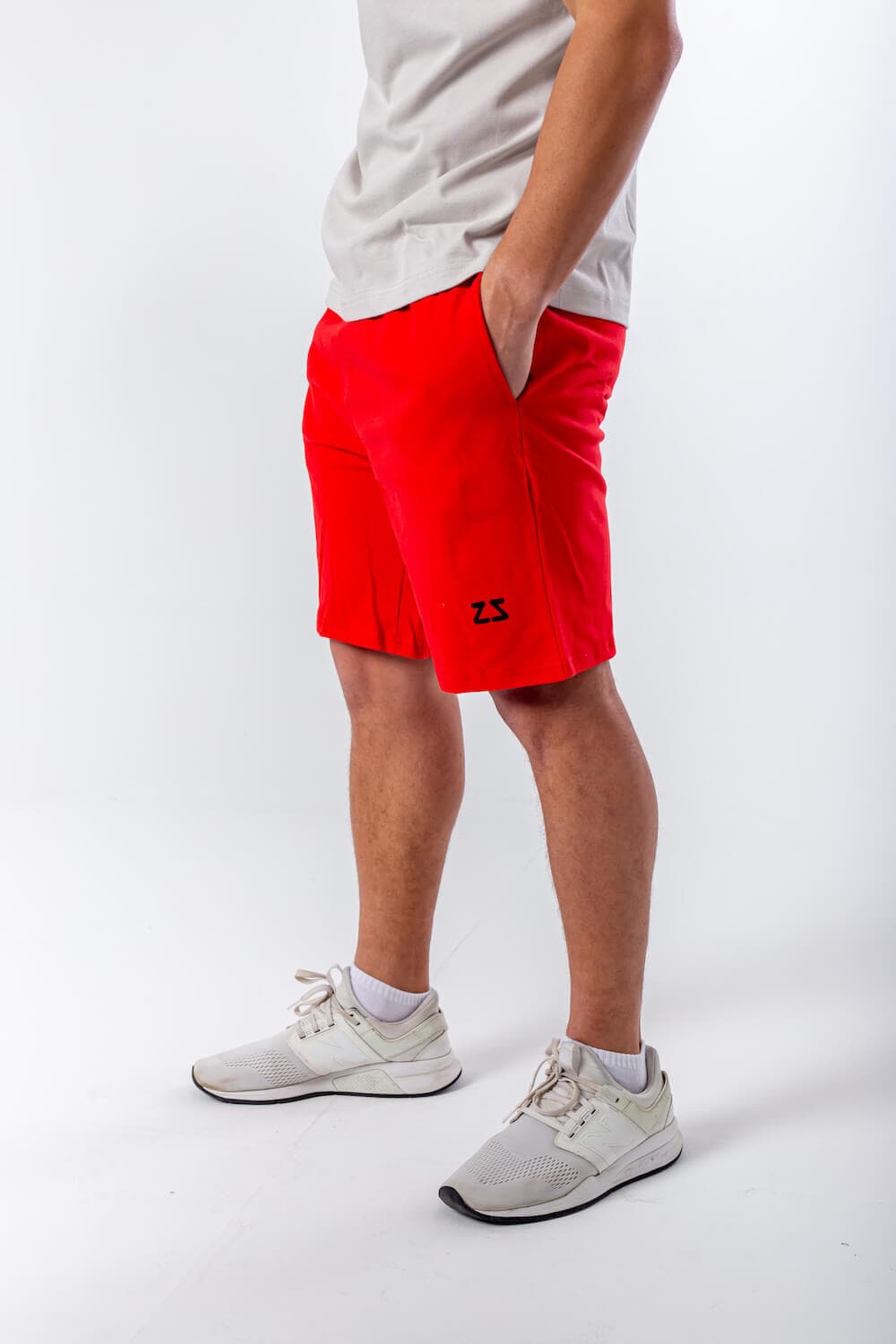 Plain Short red3 1