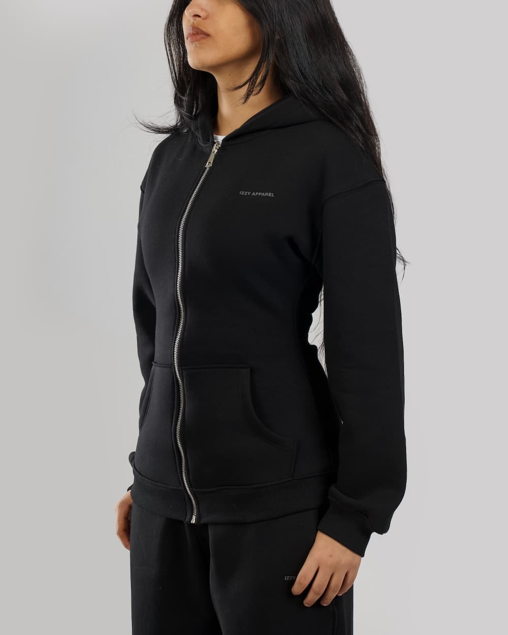 black hoodie women