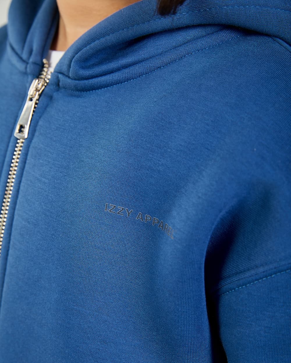 blue hoodie girls