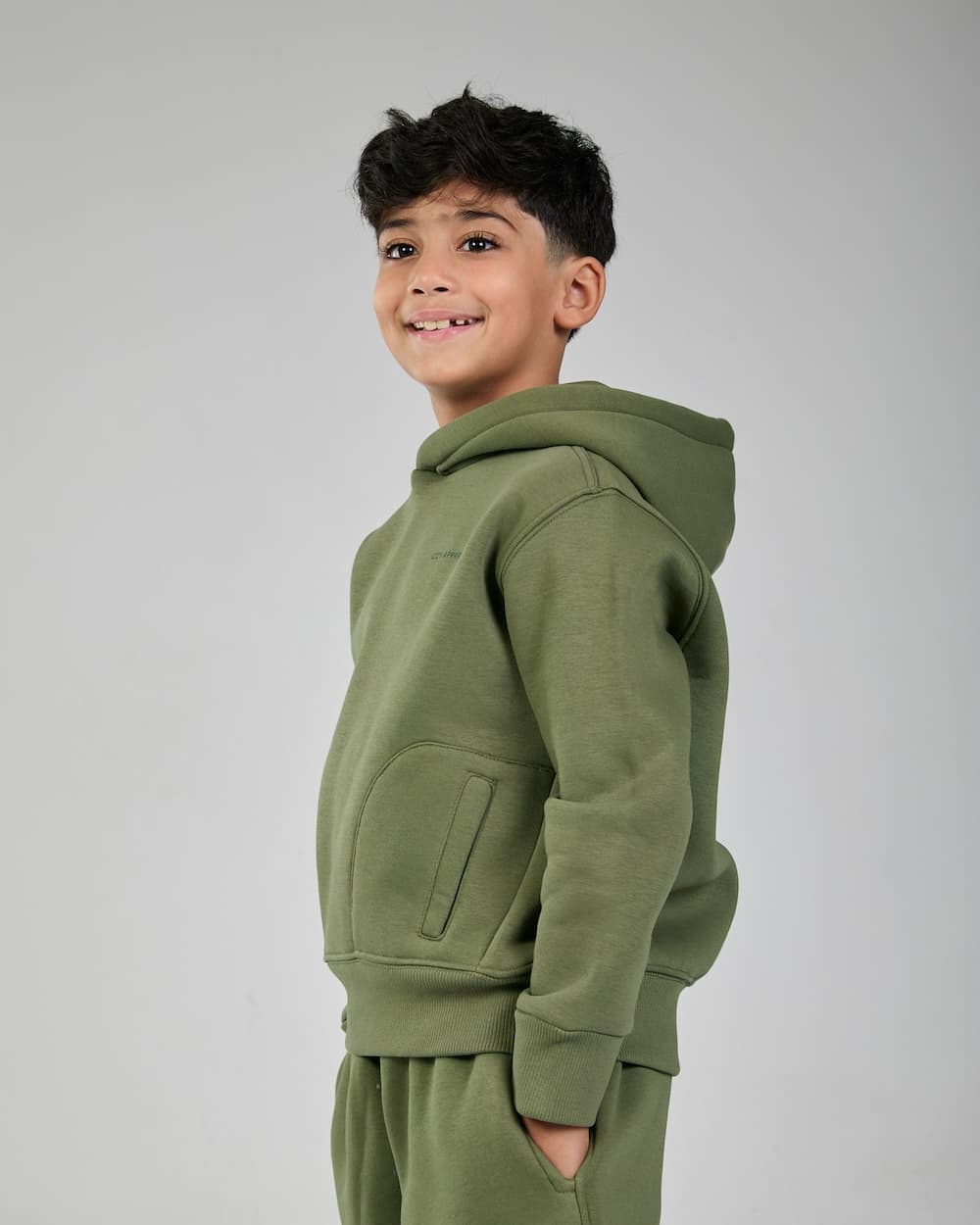 olive hoodie boys