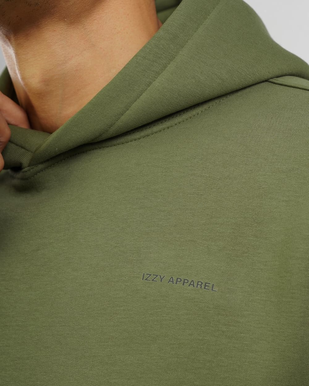olive hoodie men